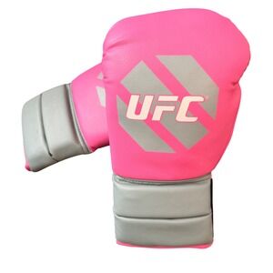 UFC Pink 10 oz Cardio Boxing Kickboxing Gloves MMA Mixed Martial Arts Fighting